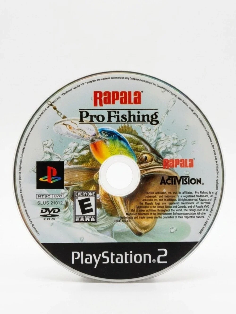 Rapala Pro Fishing PS2 Game Disc Only Untested